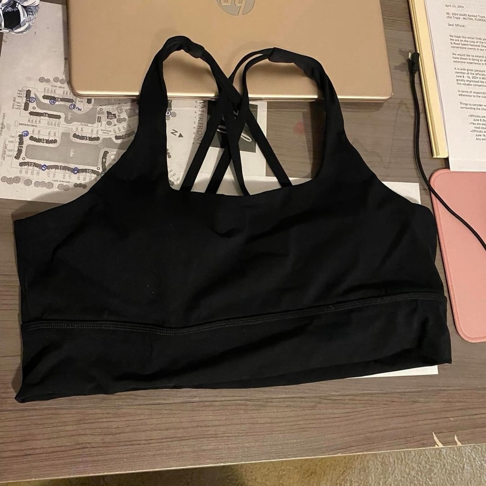 Constantly Varied Gear Longline Black Sports Bra